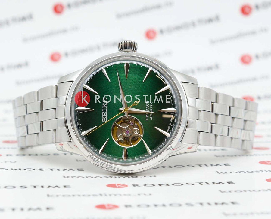 Часы Seiko Presage Cocktail Time SSA441J1 — механические, сталь металл
