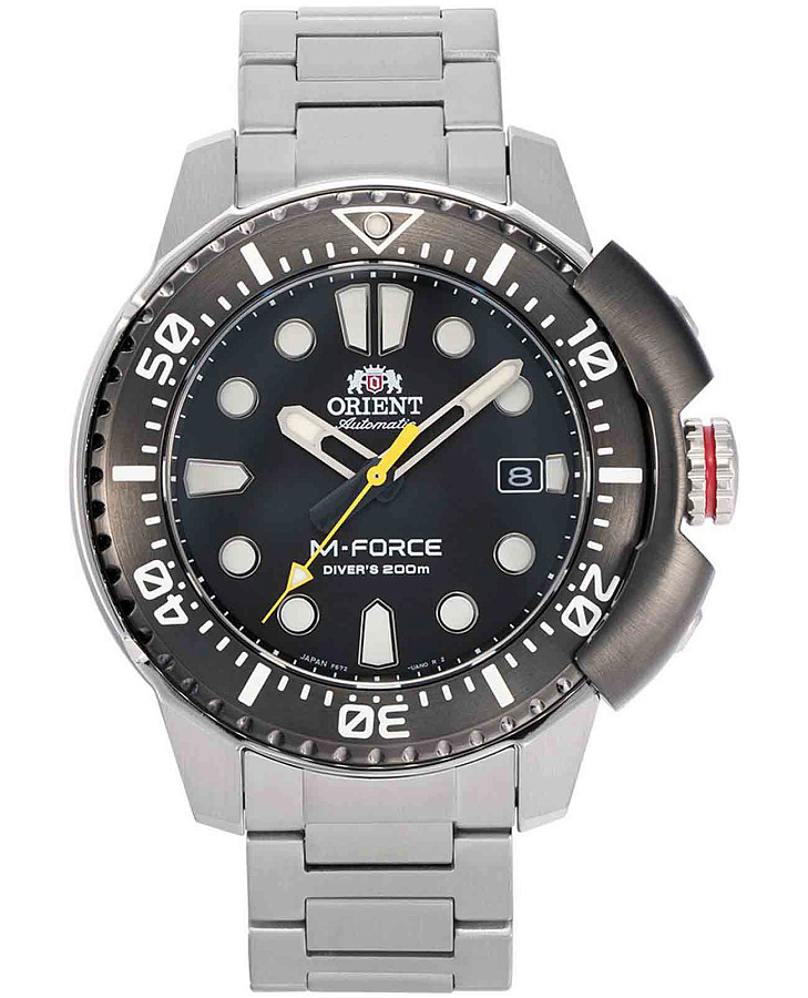 Часы Orient M-Force RA-AC0L01B (RN-AC0L01B) — мужские, серый