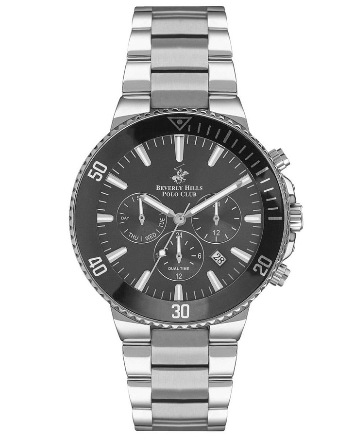 Часы Beverly Hills Polo Club BP3247X.350 — мужские, серый