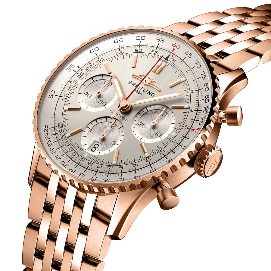 Часы Breitling Navitimer B01 Chronograph 41 RB0139211G1R1 — Швейцария, механические