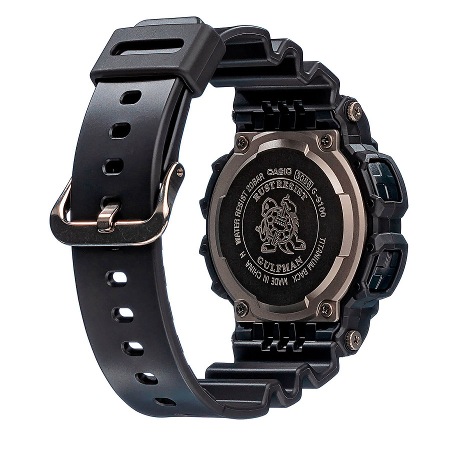 Часы Casio G-Shock G-9100-1E — пластик, мужские
