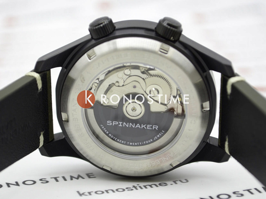 Часы Spinnaker Bradner SP-5062-04 — мужские, кожаный