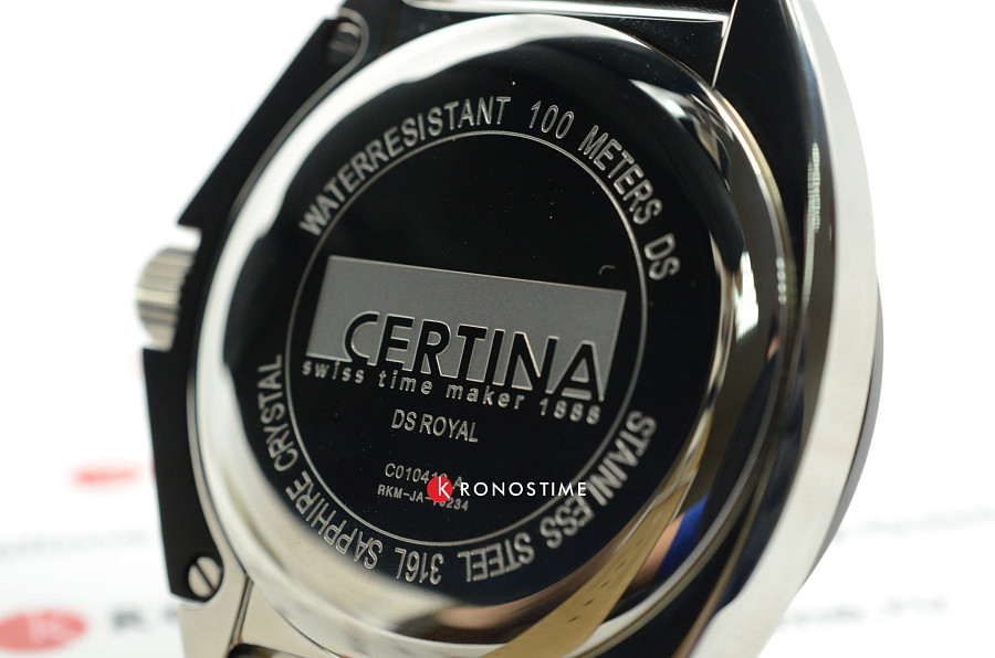 Часы Certina DS Royal C010.410.16.051.01 — Швейцария, кварцевые