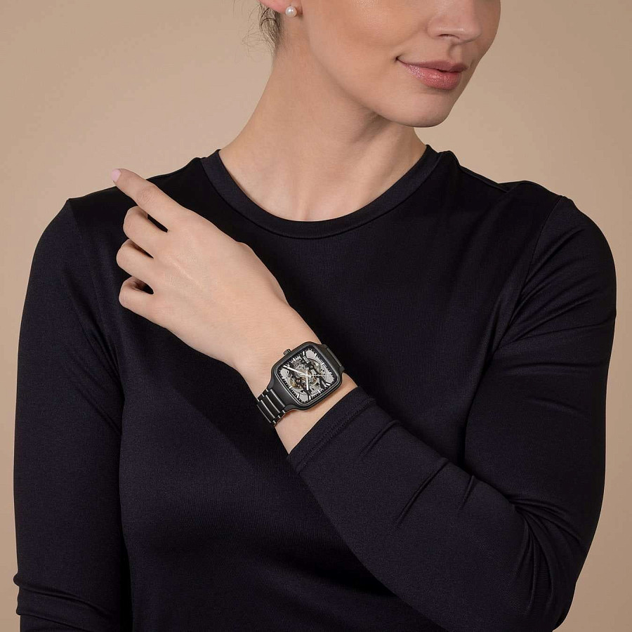 Часы Rado True Square Automatic Skeleton R27197152 — артикул R27197152