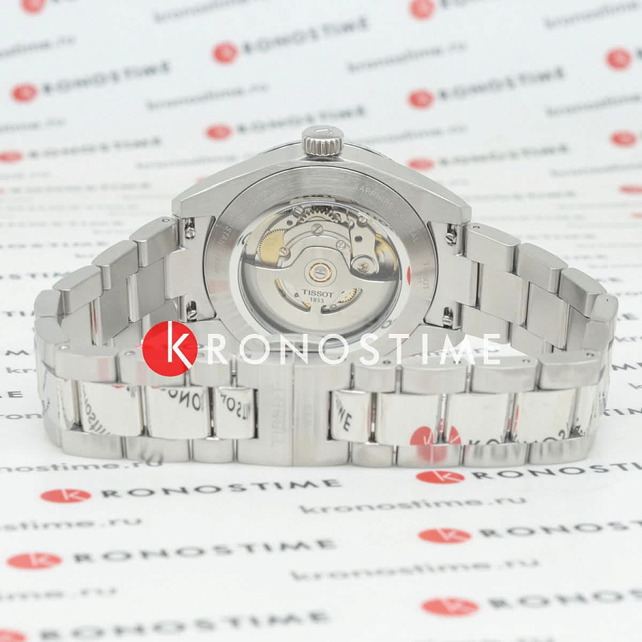 Часы Tissot Gentleman Powermatic 80 Silicium T165.807.11.031.00 — нержавеющая сталь, мужские
