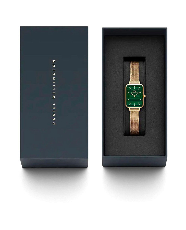 Часы Daniel Wellington Quadro Pressed Evergold DW00100561 — артикул DW00100561