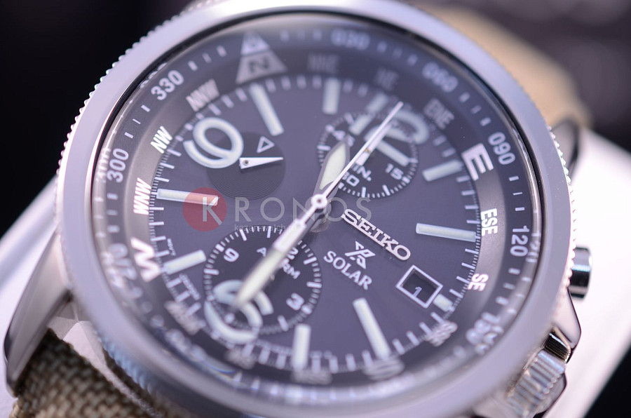 Часы Seiko Prospex SSC293P1 — тканевый, мужские