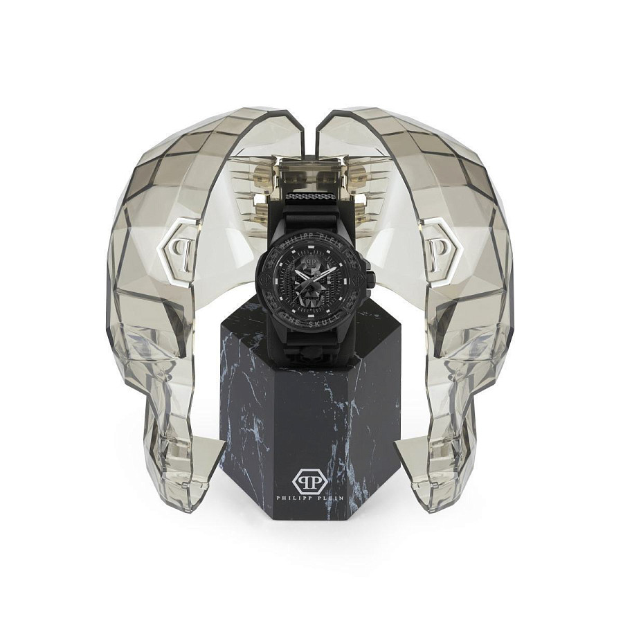 Часы Philipp Plein The Skull Carbon Fiber PWAAA2022 — артикул PWAAA2022