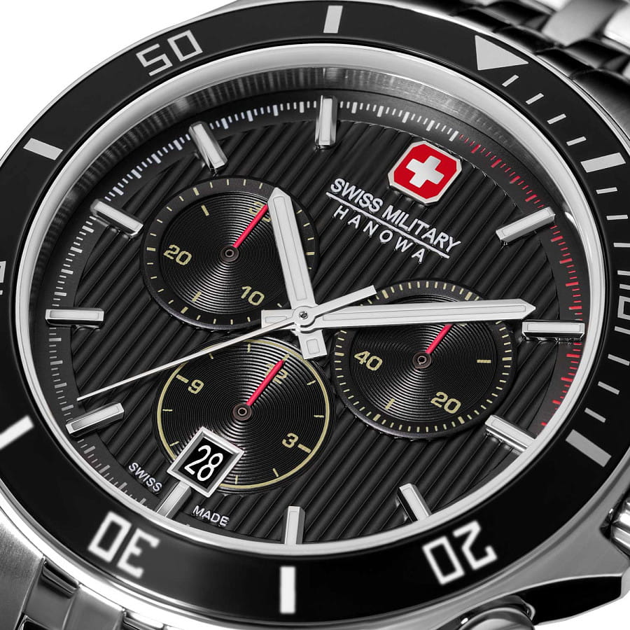 Часы Swiss Military Hanowa Flagship SMWGI0007601 — сталь металл, Швейцария