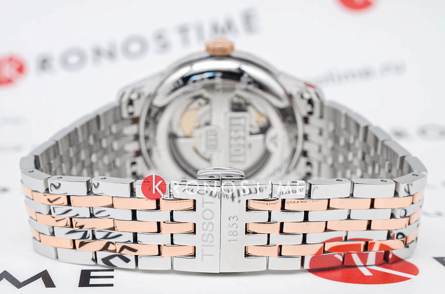 Часы Tissot Le Locle Powermatic 80 T006.407.22.093.01 — нержавеющая сталь с pvd-покрытием, мужские