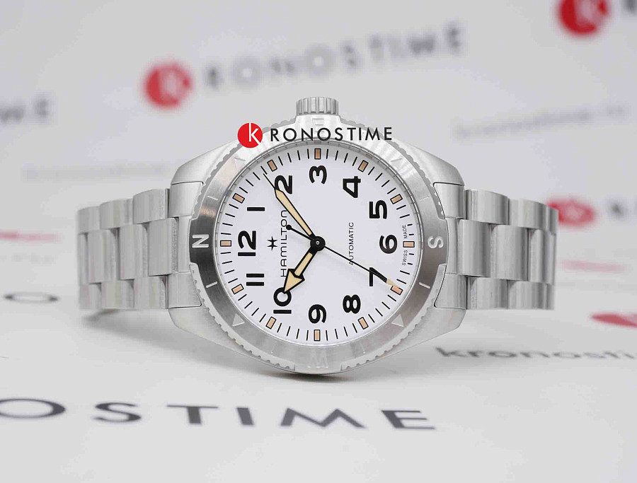 Часы Hamilton Khaki Field Expedition Auto H70315110 — механические, сталь