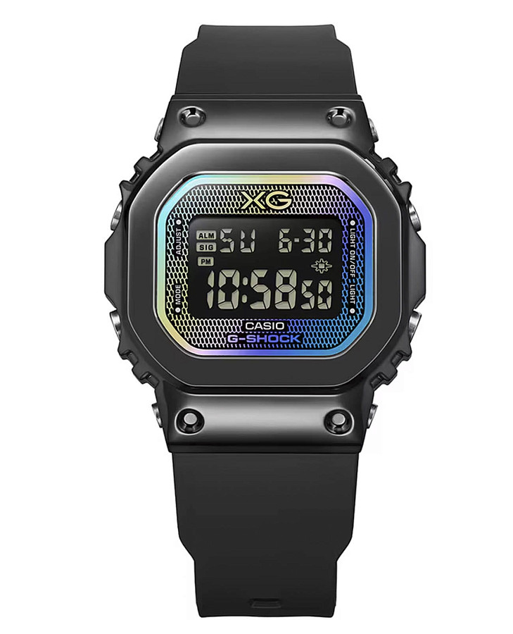 Часы Casio G-Shock GM-S5600XG-1 — женские, черный