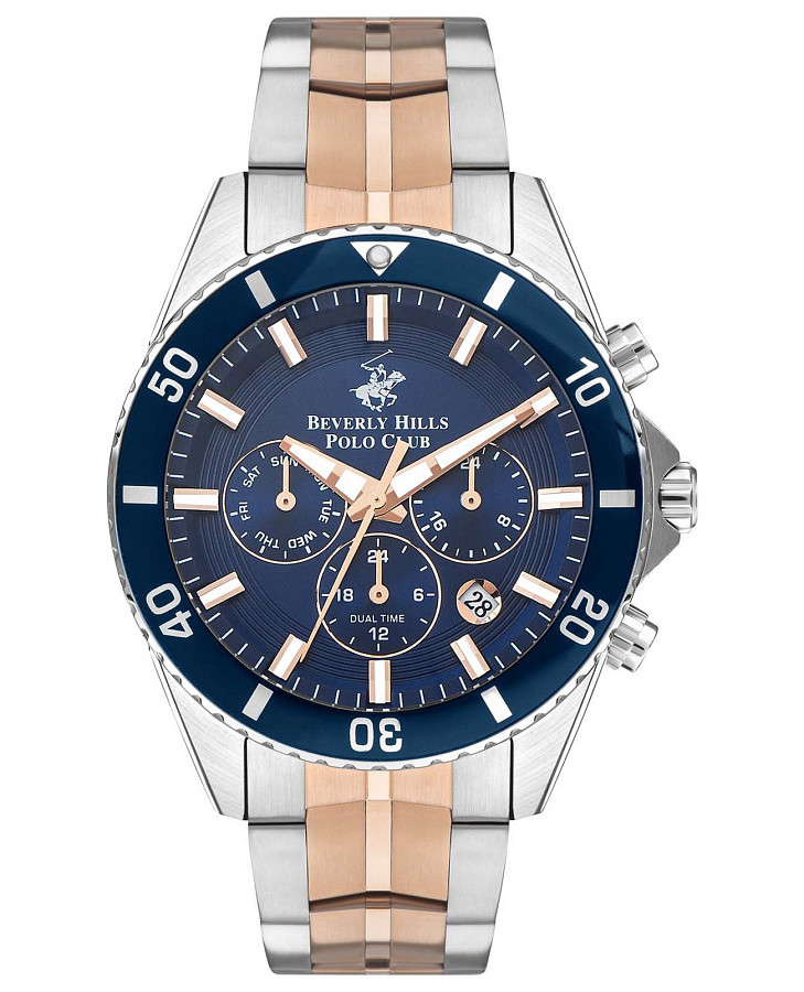 Часы Beverly Hills Polo Club BP3500X.590 — мужские, синий