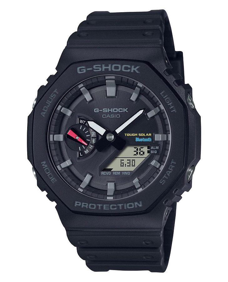 Часы Casio G-Shock GA-B2100-1ADR (GA-B2100-1A) — мужские, серый
