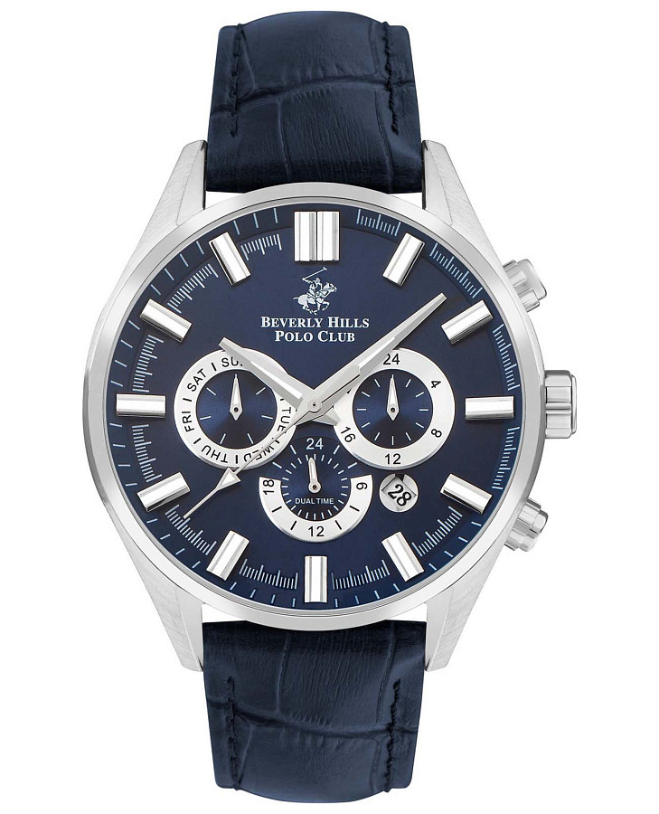 Часы Beverly Hills Polo Club BP3504X.399 — мужские, синий
