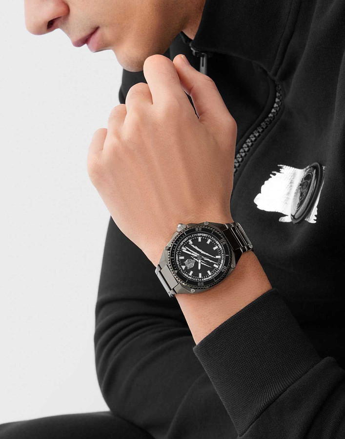 Часы Plein Sport PS8BA1024 — сталь с ip покрытием, мужские