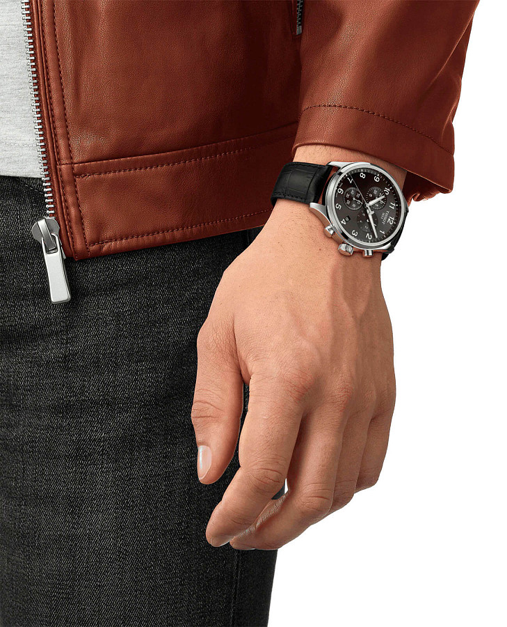 Часы Tissot Chrono XL Classic T116.617.16.057.00 — кварцевые, сталь металл