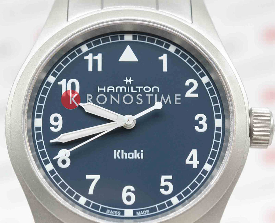 Часы Hamilton Khaki Field Quartz 38mm H69401140 — сталь, Швейцария