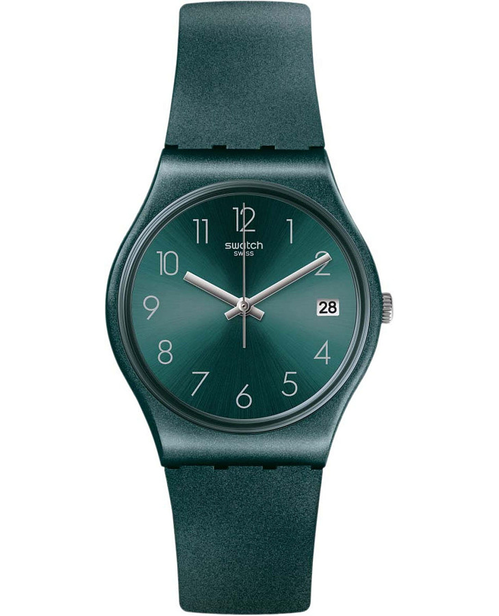 Часы Swatch Core Refresh Ashbaya GG407 — женские, зеленый