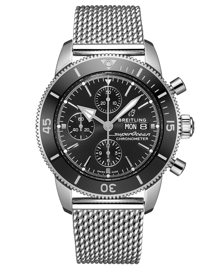 Часы Breitling Superocean Heritage Chronograph 44 A13313121B1A1 — мужские, черный