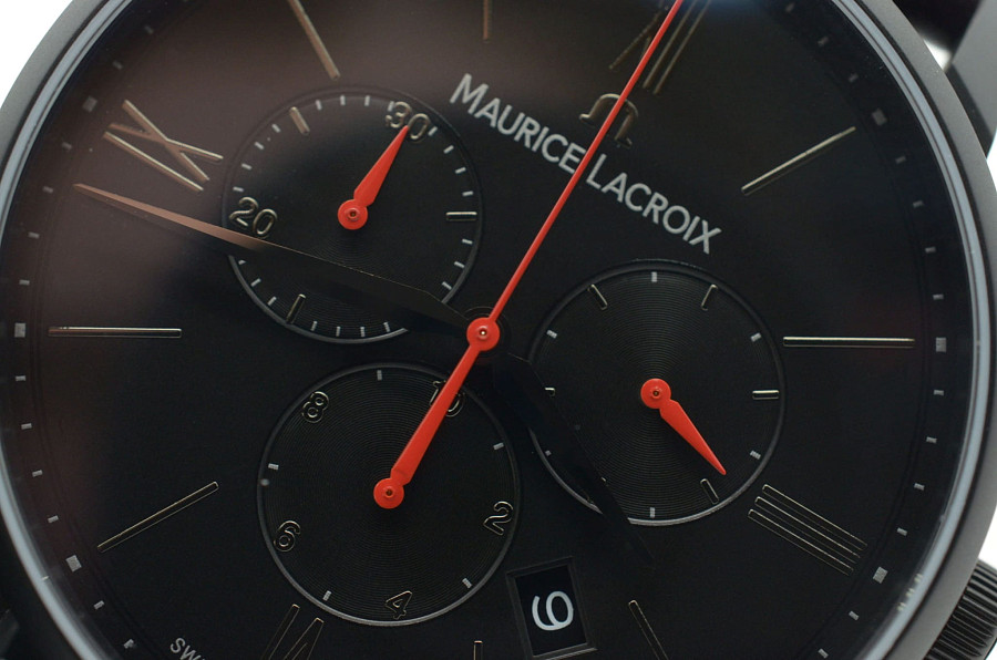 Часы Maurice Lacroix Eliros Chronograph EL1098-PVB01-310-1 — сталь металл, Швейцария