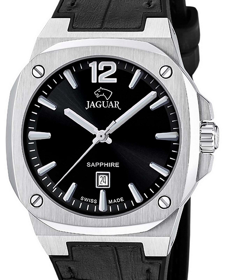 Часы Jaguar Rond Carre J1032/5 — кварцевые, металл сталь