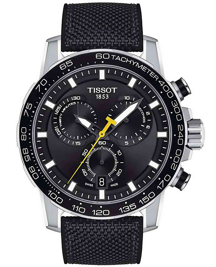 Часы Tissot SuperSport Chrono T125.617.17.051.02 — мужские, черный