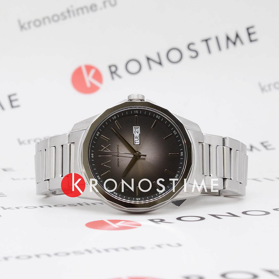 Часы Armani Exchange Banks AX1764 — кварцевые, металл сталь