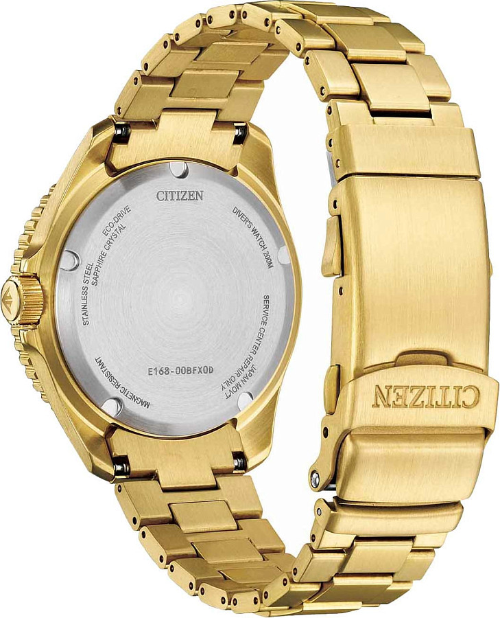 Часы Citizen Promaster BN0262-59W — зеленый, сталь металл