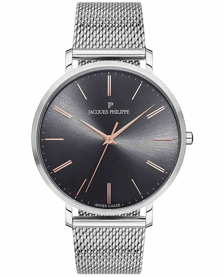 Часы Jacques Philippe Base JPQGS071246N — мужские, черный