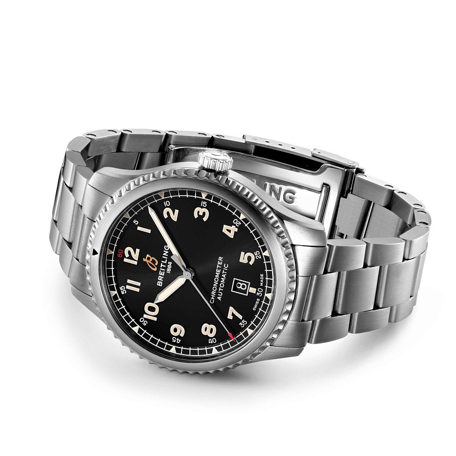 Часы Breitling Aviator 8 Automatic 41 A17315101B1A1 — металл сталь, Швейцария