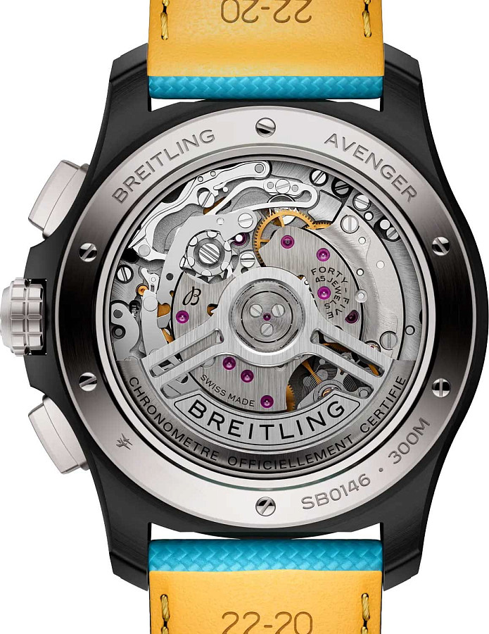 Часы Breitling Avenger B01 Chronograph 42 mm SB0146101L1X1 — Швейцария, механические