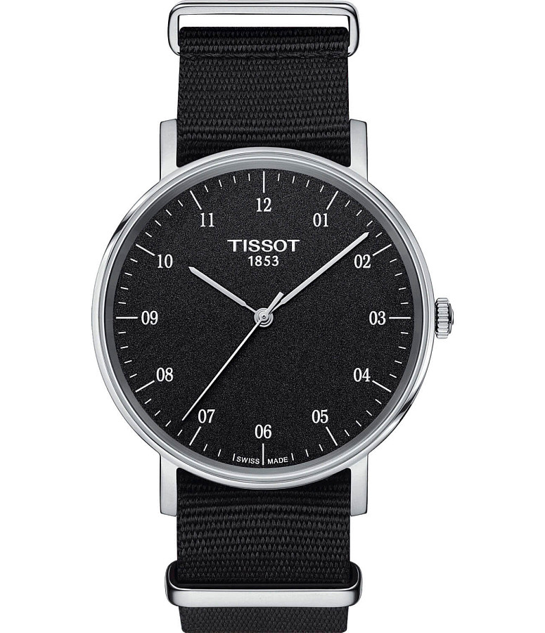 Часы Tissot Everytime Medium T109.410.17.077.00 — мужские, черный