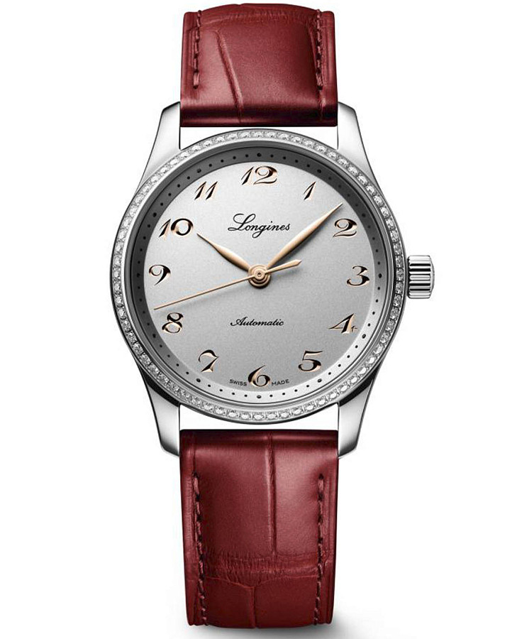 Часы Longines Master Collection l2.357.0.70.2 — женские, белый