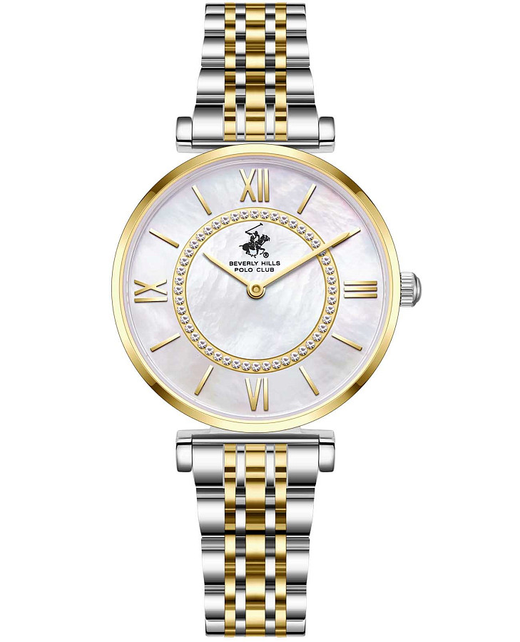 Часы Beverly Hills Polo Club BP3853X.220 — женские, перламутровый