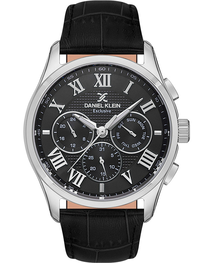 Часы Daniel Klein Exclusive DK.1.13676-2 — мужские, черный