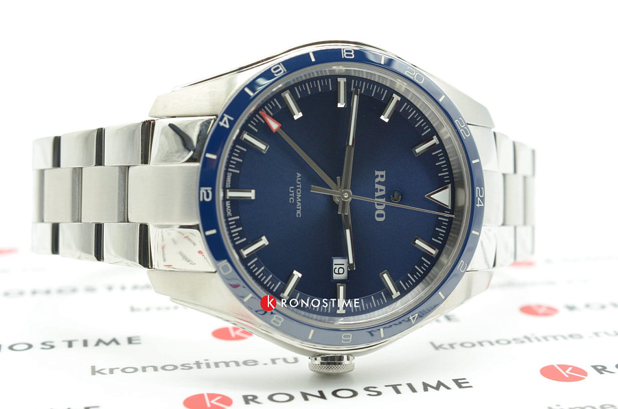 Часы Rado Hyperchrome Automatic UTC R32050203 — металл сталь керамика, Швейцария