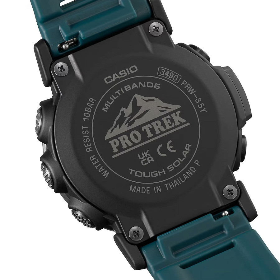 Часы Casio Pro Trek PRW-35Y-3DR (PRW-35Y-3) — Япония, кварцевые