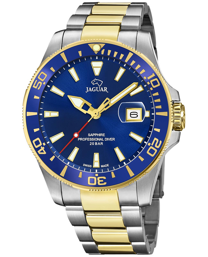 Часы Jaguar Executive Diver J863/C — мужские, синий