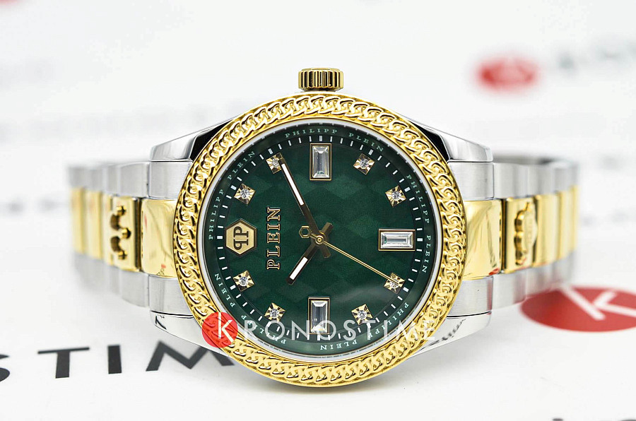 Часы Philipp Plein Queen PWCDA0524 — кварцевые, металл сталь