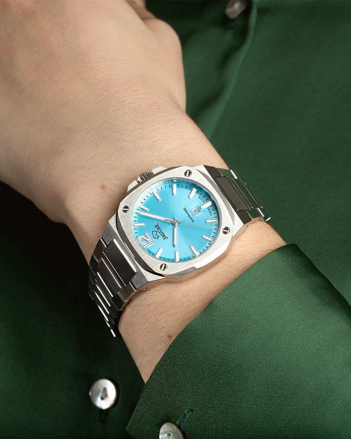 Часы Jaguar Rond Carre J1027/2 — кварцевые, металл сталь