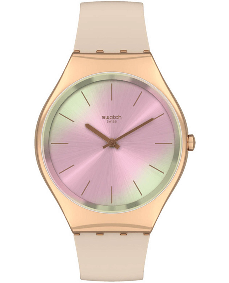 Часы Swatch Skin Irony SYXG122 — женские, розовый