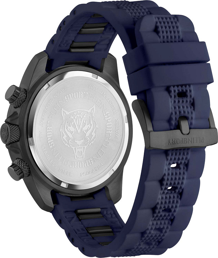 Часы Plein Sport Hurricane PSDBA0123 — сталь + силикон, мужские