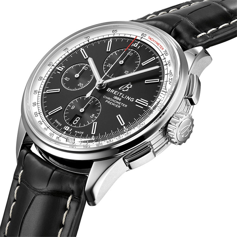 Часы Breitling Premier Chronograph 42 A13315351B1P1 — механические, сталь металл
