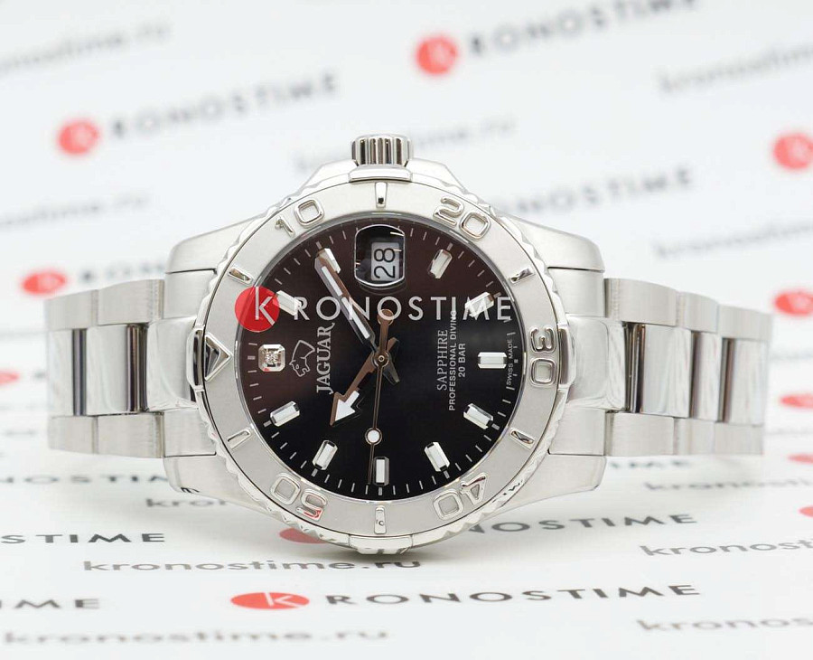 Часы Jaguar Couple Diver J870/4 — кварцевые, сталь металл