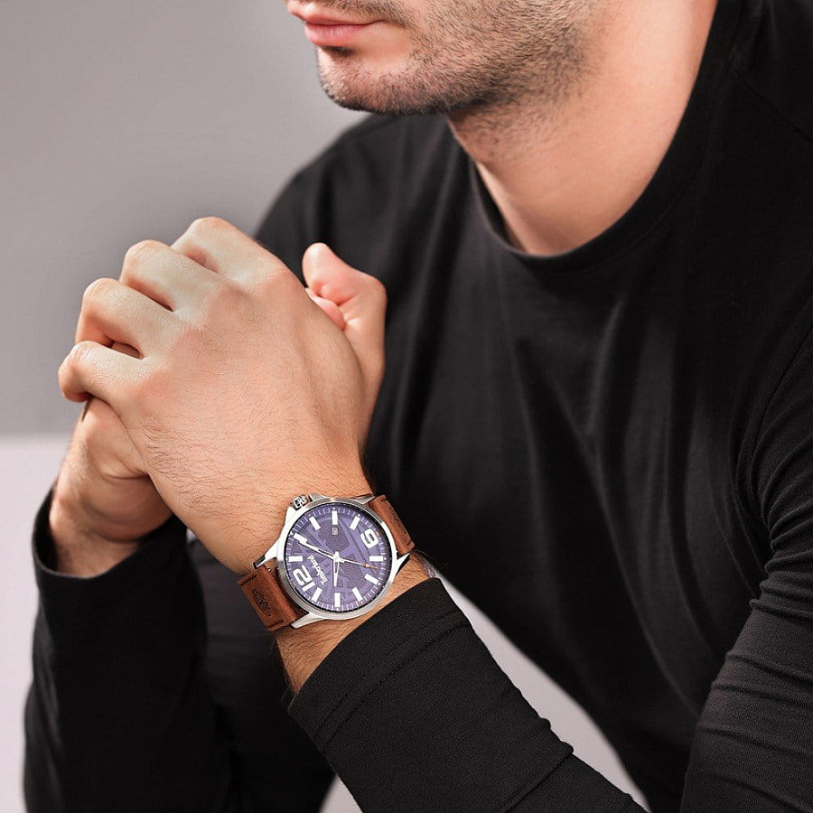 Часы Timberland Bernardston TDWGB0011601 — кварцевые, металл сталь