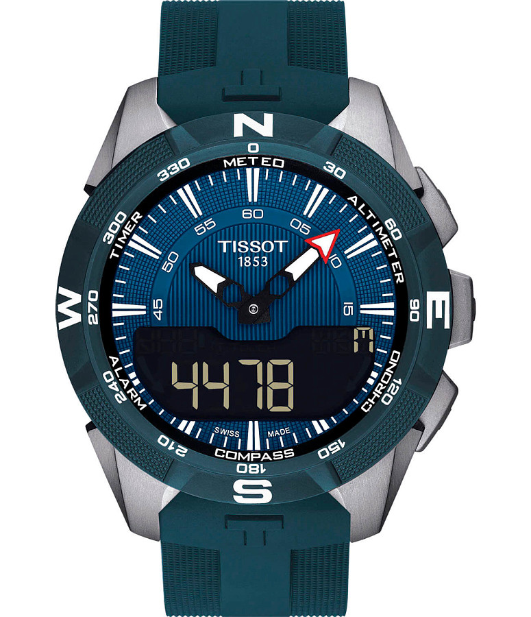 Часы Tissot T-Touch Expert Solar II T110.420.47.041.00 — мужские, синий