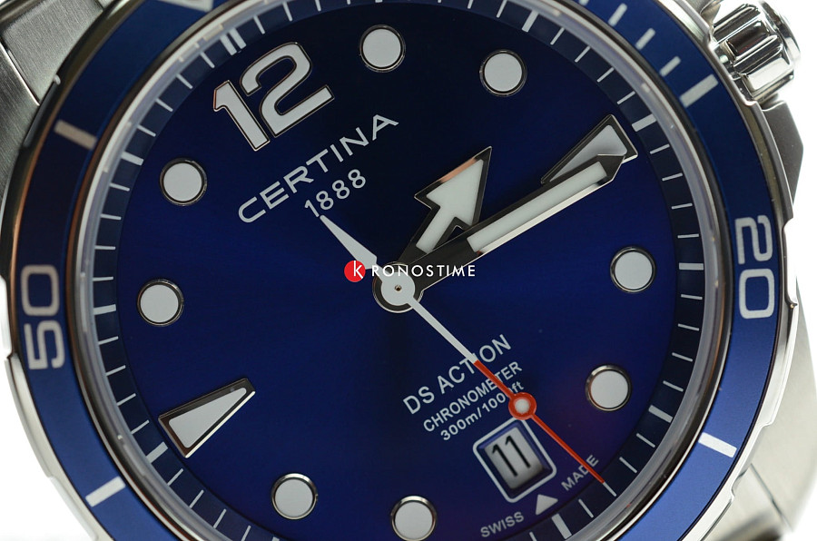 Часы Certina DS Action C032.451.11.047.00 — сталь металл, Швейцария