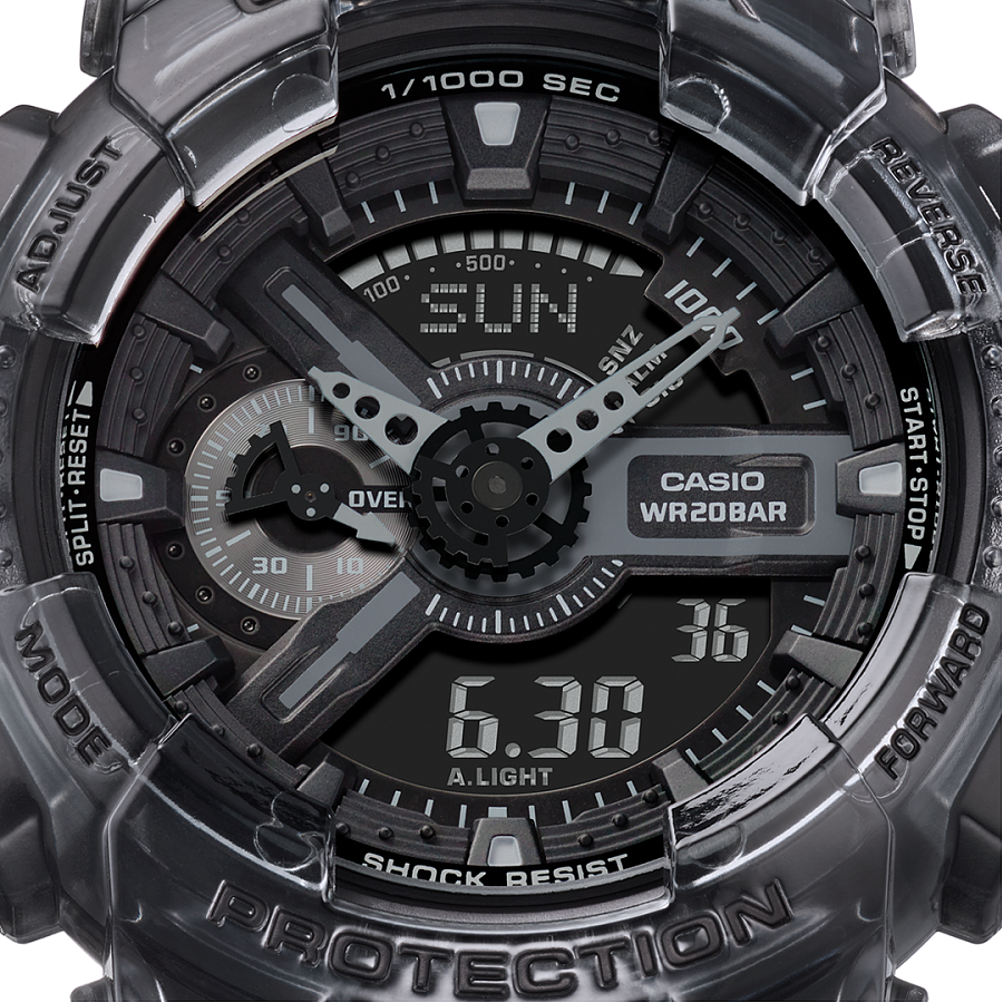 Часы Casio G-Shock GA-110SKE-8A — пластик, мужские
