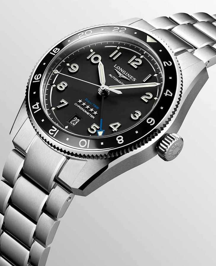 Часы Longines Spirit L3.802.4.53.6 — нержавеющая сталь, мужские